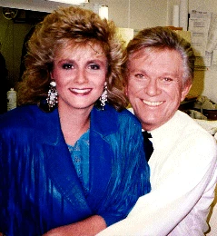 Cindi Cain with Tommy Hunter